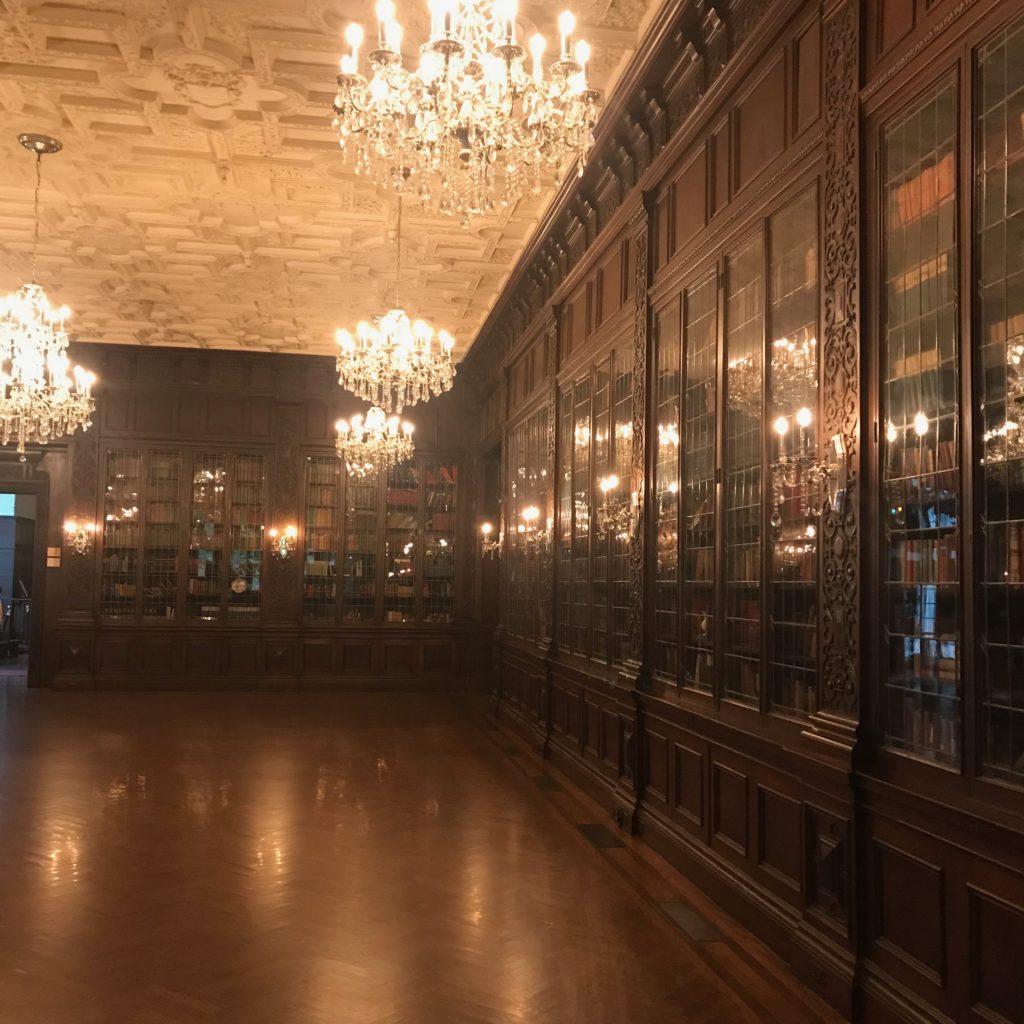 library at casa Loma